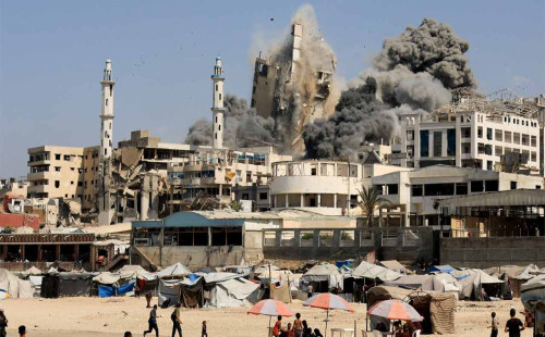 গাজায় নিহত আরও ৫১ ফিলিস্তিনি 