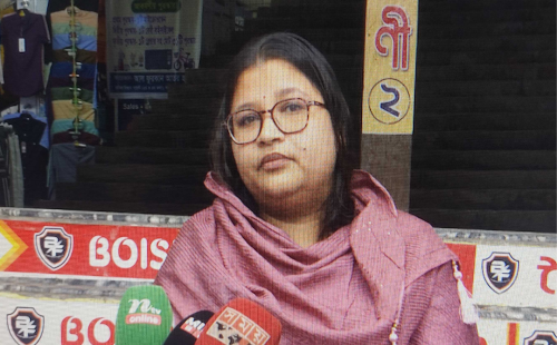 রাজশাহীতে এনসিপি নেত্রীর পদত্যাগ 