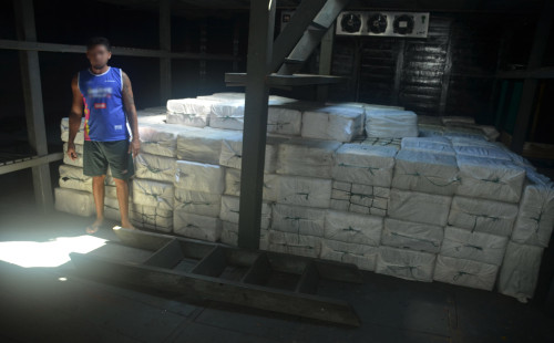 ১০ টন কোকেন জব্দ ফরাসী নৌবাহিনীর 