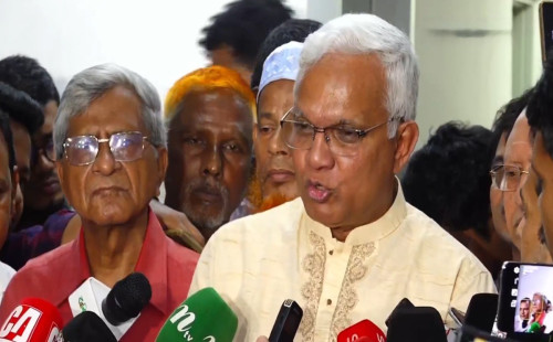 আ. লীগকে জনগণের কাছে নিঃশর্ত ক্ষমা চাইতে হবে: ডা. জাহিদ 