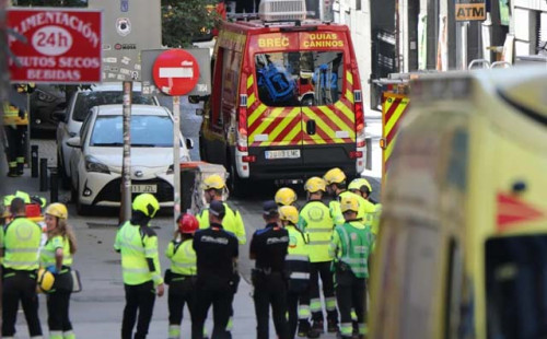 মাদ্রিদে ভবন ধসে নিহত ৪ 