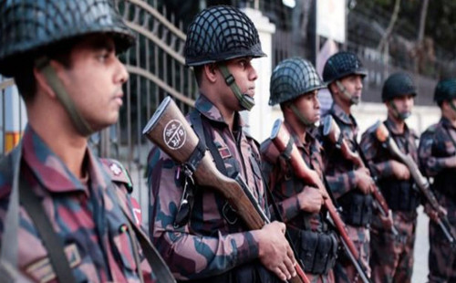 ঢাকায় বিজিবি মোতায়েন 