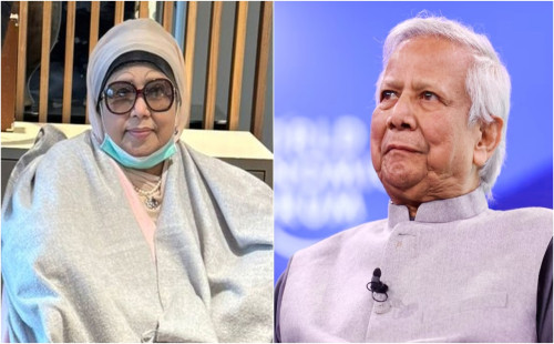 খালেদা জিয়ার জন্য দেশবাসীর কাছে দোয়া চেয়েছেন প্রধান উপদেষ্টা 