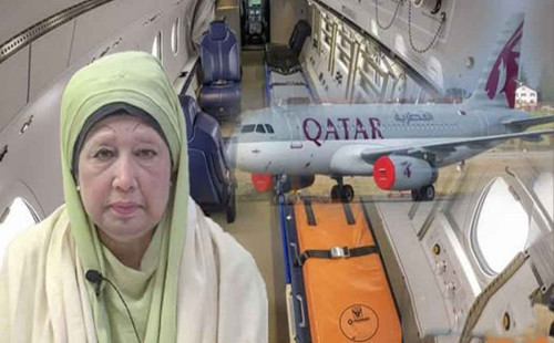 বিলম্ব হতে পারে বেগম খালেদা জিয়ার এয়ার অ্যাম্বুলেন্স আগমনে 