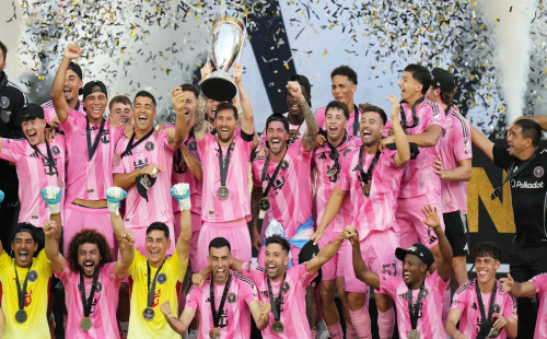 জোড়া অ্যাসিস্টে এবার মায়ামিকে এমএলএস কাপ জেতালেন মেসি 