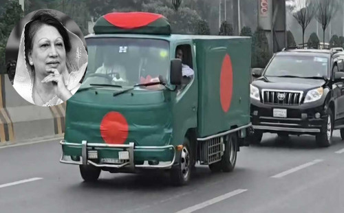 এভারকেয়ার থেকে ফিরোজায় নেওয়া হলো বেগম খালেদা জিয়ার মরদেহ 