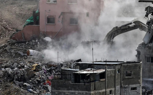 পশ্চিম তীরে ২৫ ভবন ভাঙছে ইসরায়েল 