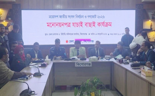 কিশোরগঞ্জে মনোনয়ন বাতিল ১০ প্রার্থীর 