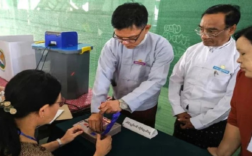 মিয়ানমারে ২য় ধাপে ভোট গ্রহণ 