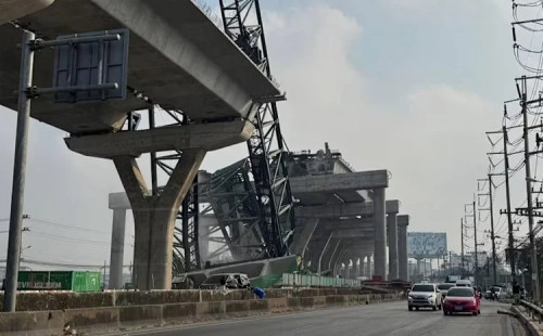 ব্যাংককে ক্রেন দুর্ঘটনায় নিহত ২ 