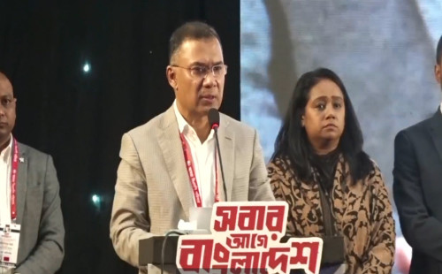 কেউ ষড়যন্ত্র করে বিএনপিকে দমাতে পারবে না: তারেক রহমান 