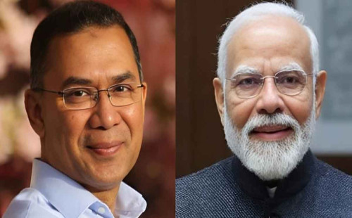 প্রধানমন্ত্রী তারেক রহমান ও তার পরিবারকে ভারত সফরের আমন্ত্রণ মোদির 