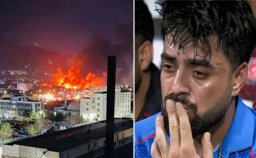 কাবুলের হাসপাতালে ‘পাকিস্তানি বিমান হামলায়’ হতাহতে মর্মাহত রশিদ-নবীরা 