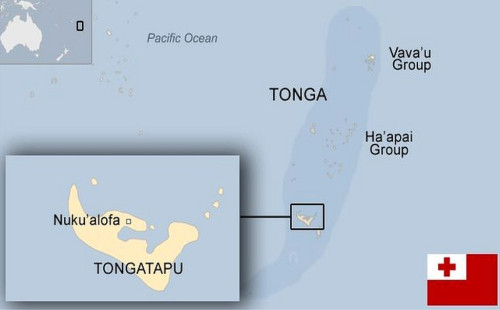 টোঙ্গার উপকূলে ৭.৬ মাত্রার ভূমিকম্প 